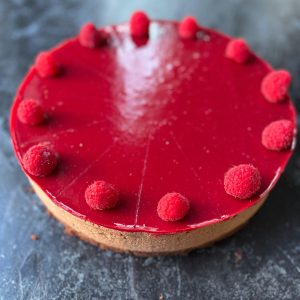 Schokomousse - Himbeere - Torte - glutenfrei