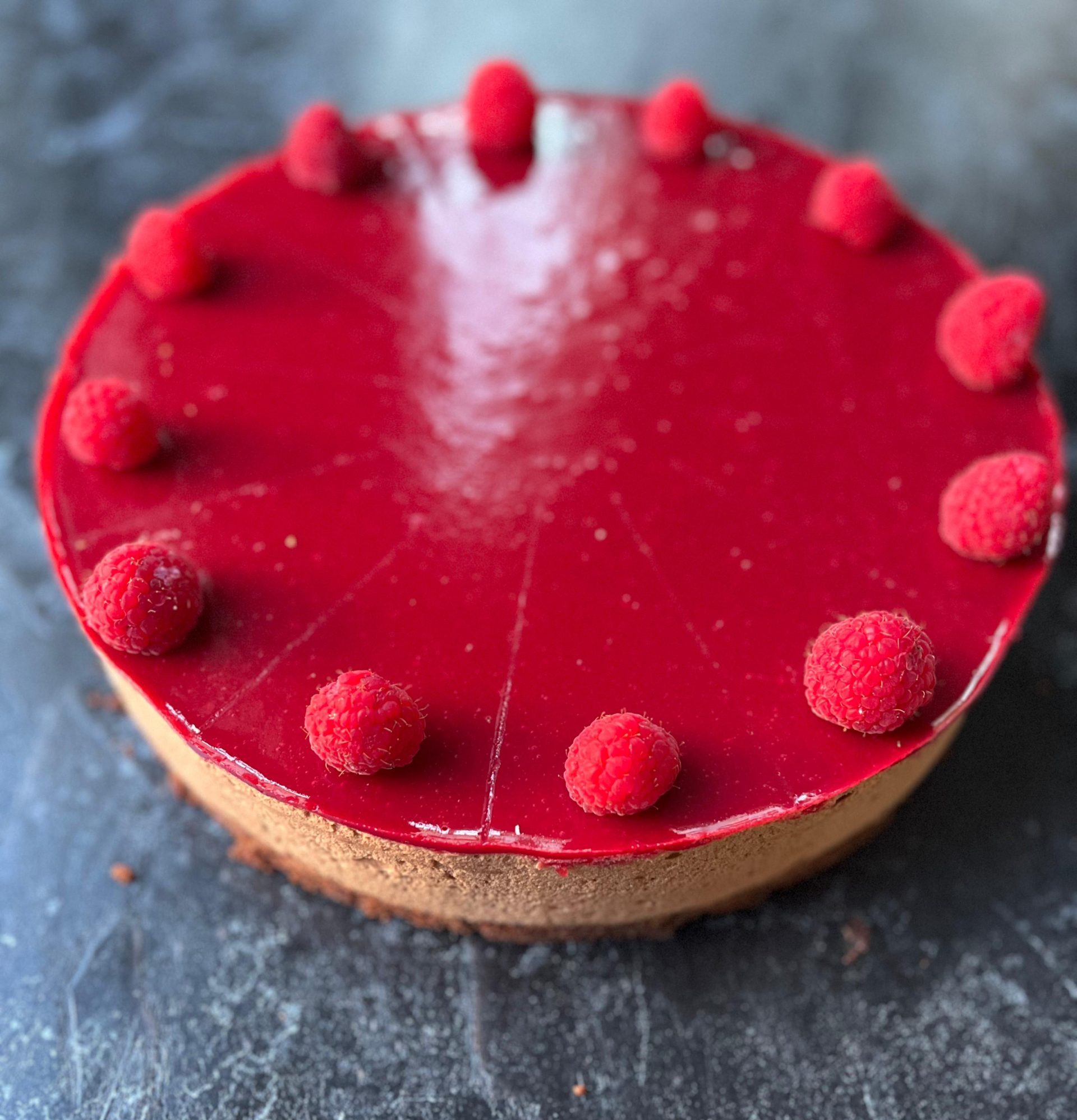 Schokomousse - Himbeere - Torte - glutenfrei