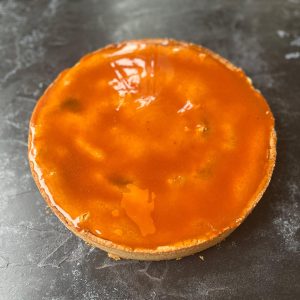 Apple Caramel Pie - vegan