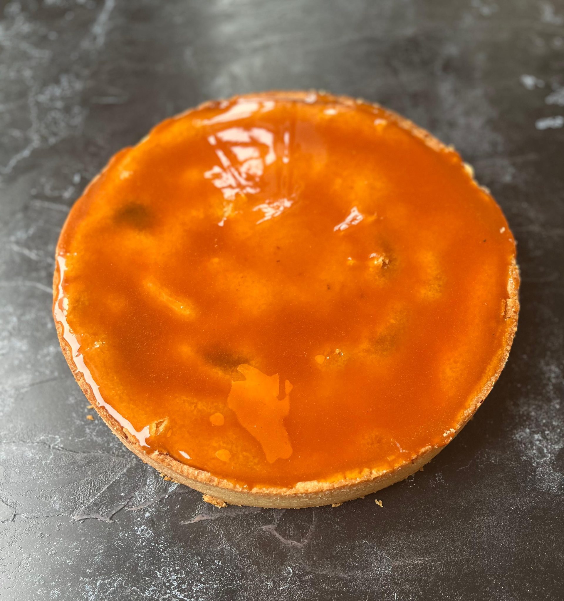 Apple Caramel Pie - vegan