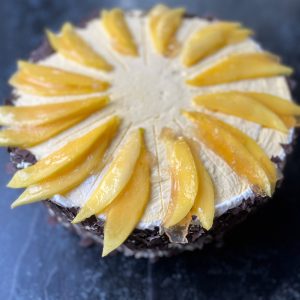 Himbeere - Mango - Torte