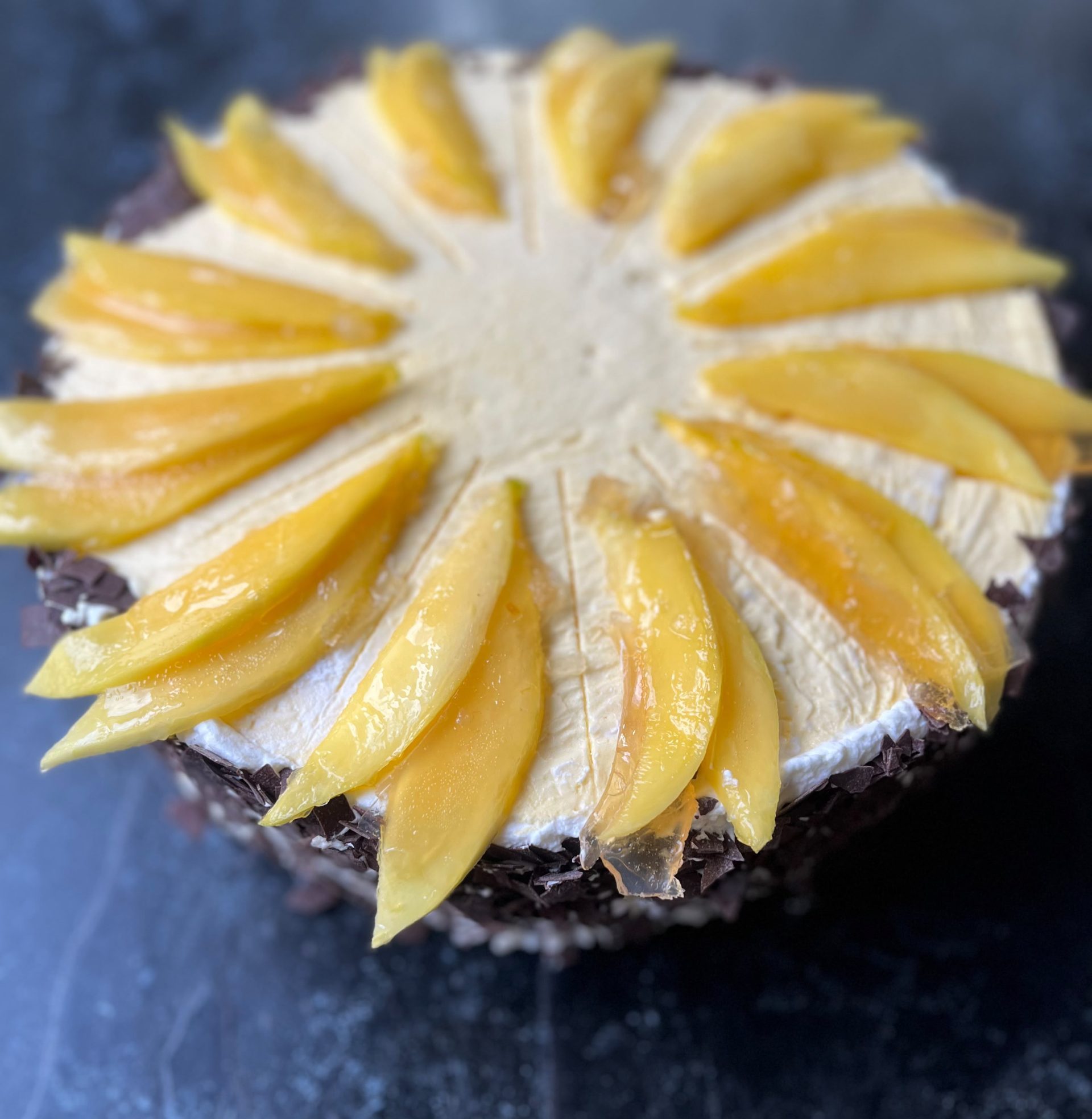 Himbeere - Mango - Torte